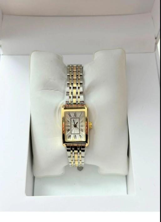Steel Cord New Season Stylish Design Wristwatch, Square Design, Easy Usage, Cool Design, Charismatic Design, White, Mother's Day Gift