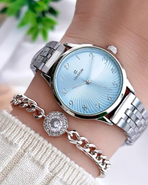 Special Design Vintage Series Women's Wristwatch + Bracelet Gift, Woman Wrist Watch, Gold Colour Watch, White Dial Watch, Mother's Day Gift