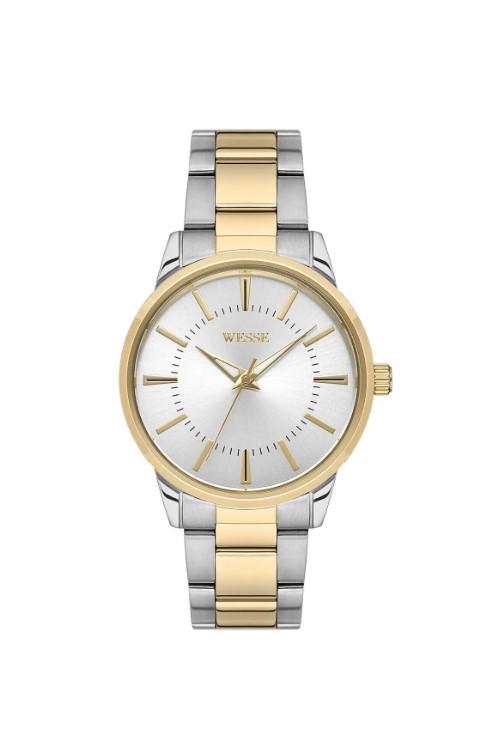 Women's Wristwatch, Square Retro Women's Watch, Silver Color, Gold Color Women's Watch, Luminous Indexes, Easy to Use, White Design Dial