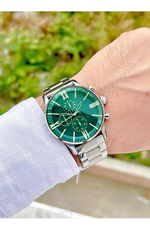 Steel Vintage Women's Wristwatch, Silver Color Strap Black Dial Men's Wristwatch, Vintage Design, Valentine's Day Gift, Lux Women's Watch