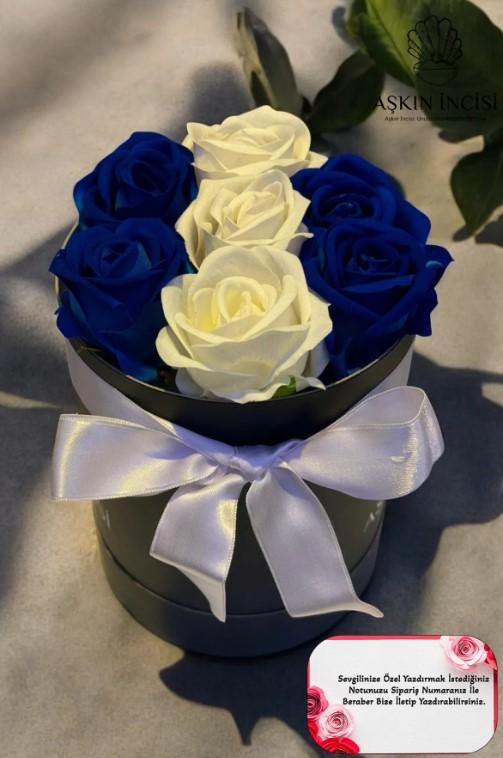Best Handmade Rose Gift Box, Special Occasion Flower Basket, Perfect Birthday Gift for Girlfriend, Lover Romantic Red Rose Gift Box