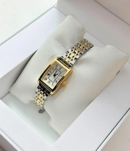 Steel Cord New Season Stylish Design Wristwatch, Square Design, Easy Usage, Cool Design, Charismatic Design, White, Mother's Day Gift