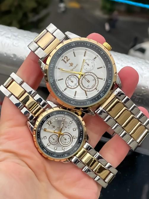Women's Men's Wristwatch Lover's Watch Couple's Watch Men's Watch Set Valentine's Day GiftGold Color, Gift for Women, Vintage Design