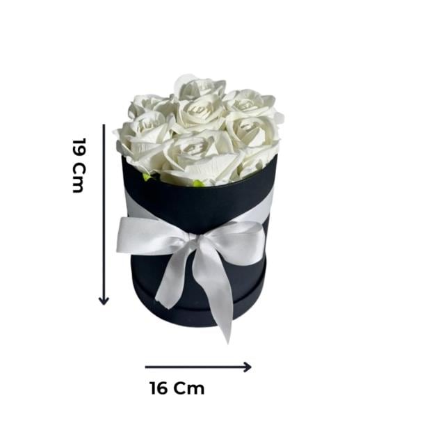 Best Handmade Rose Gift Box, Special Occasion Flower Basket, Perfect Birthday Gift for Girlfriend, Lover Romantic Red Rose Gift Box