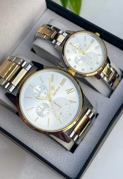 Women's Men's Wristwatch Lover's Watch Couple's Watch Men's Watch Set Valentine's Day GiftGold Color, Gift for Women, Vintage Design